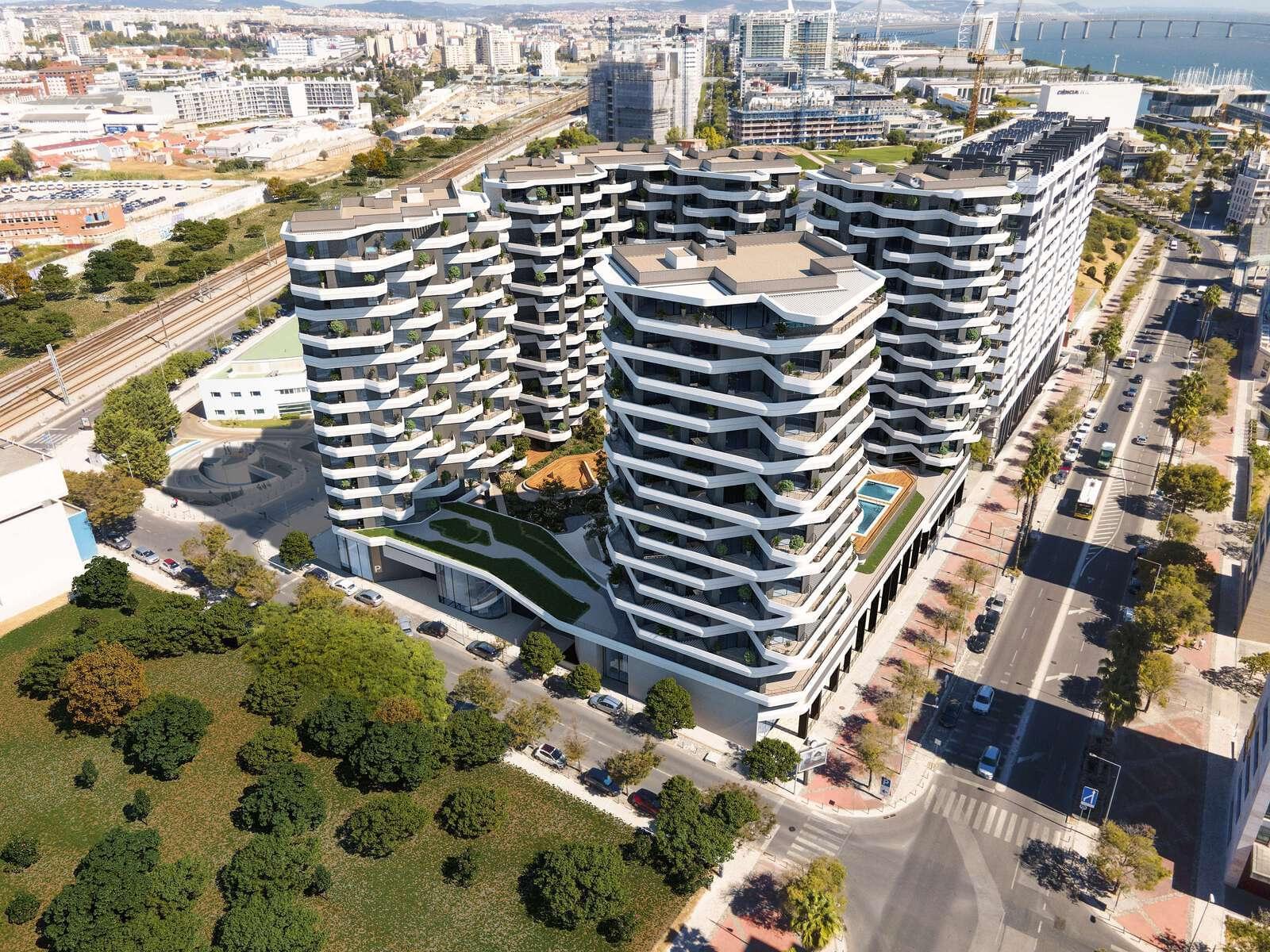 Apartamento T2 com piscina, Parque das Nações, Lisboa - Imagem 15