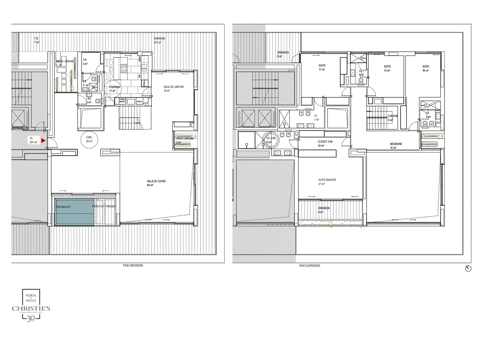 Duplex T4 com piscina, Gandarinha, Cascais - Imagem 39