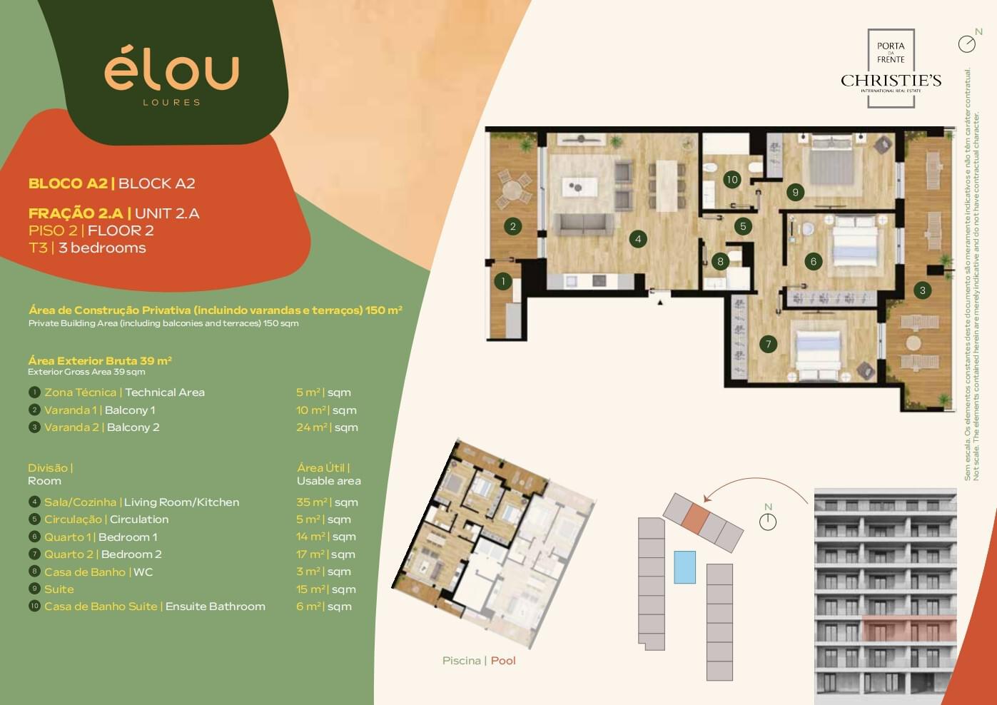 Apartamento T3 com piscina, Santo António dos Cavaleiros, Loures - Imagem 35