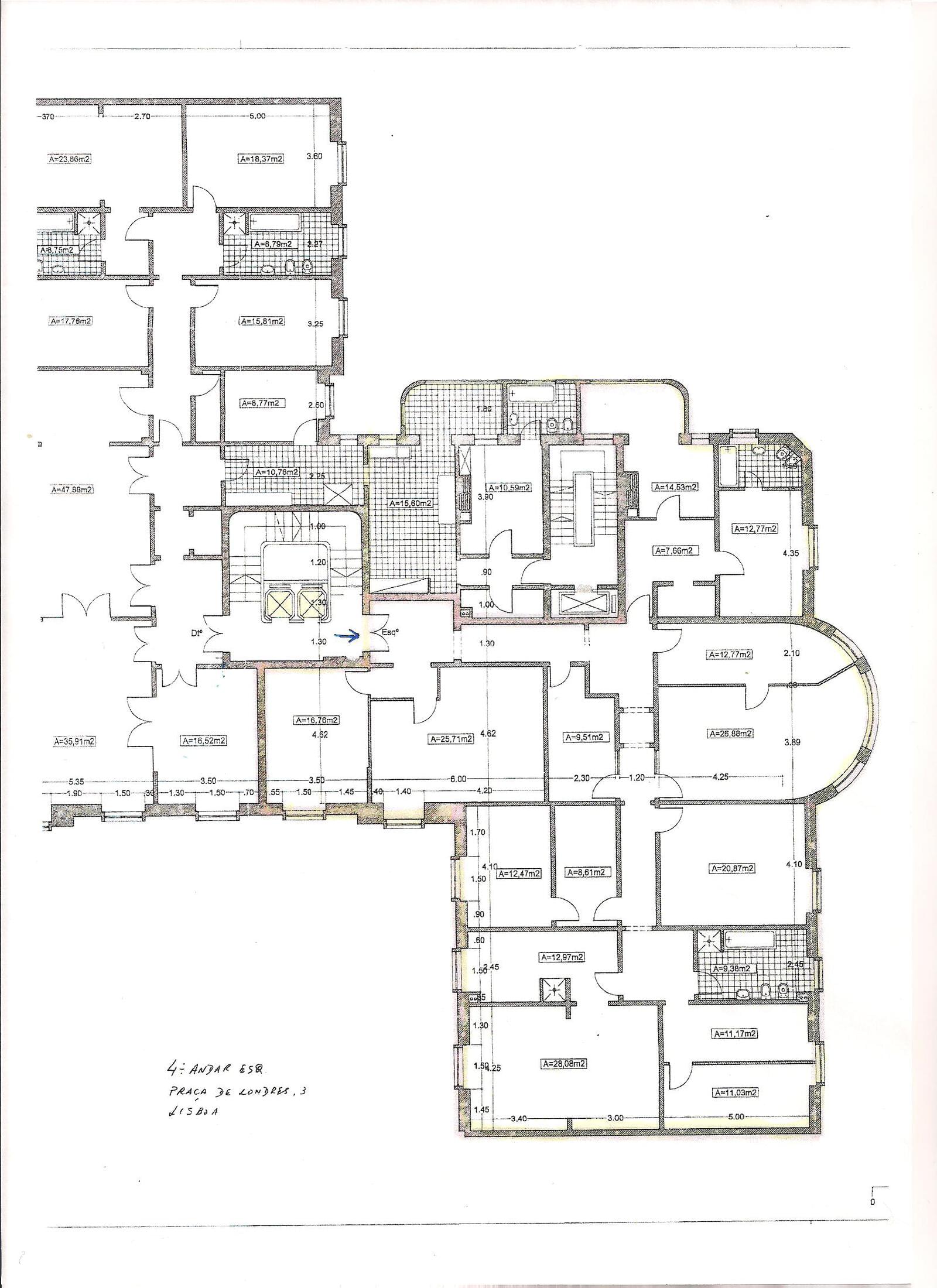 Apartamento T7, Praça de Londres, Lisboa - Imagem 19