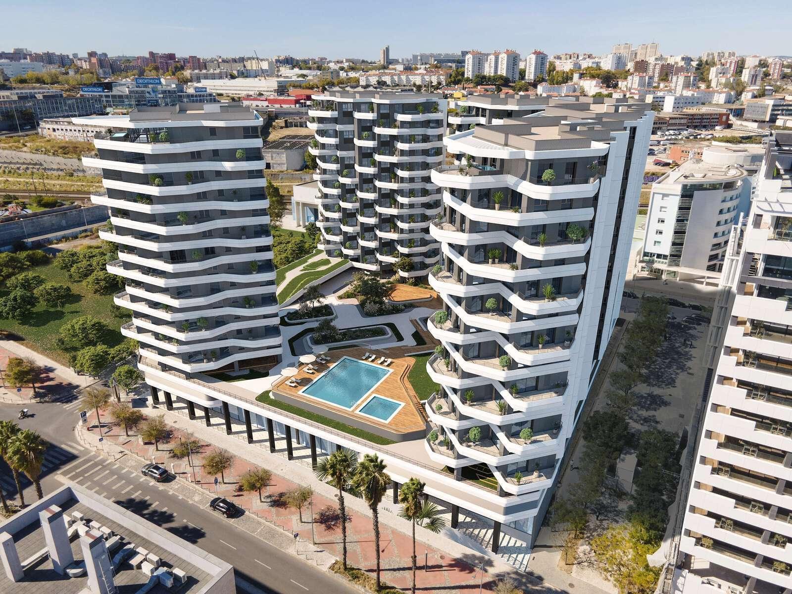 Apartamento T2 com piscina, Parque das Nações, Lisboa - Imagem 53