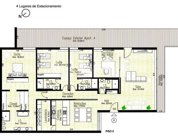 Apartamento T4 com estacionamento, Paço de Arcos, Oeiras - Imagem 38