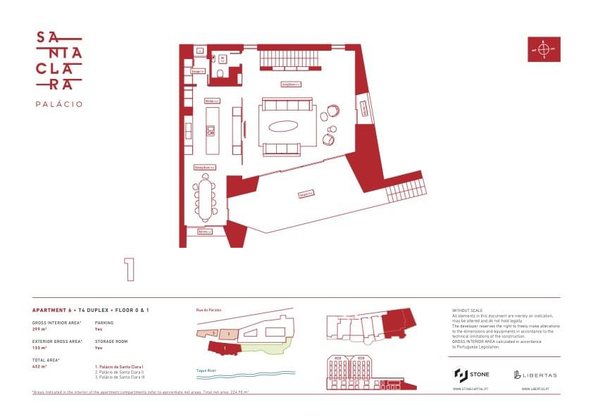 Penthouse T4 com jardim, São Vicente, Lisboa - Imagem 36