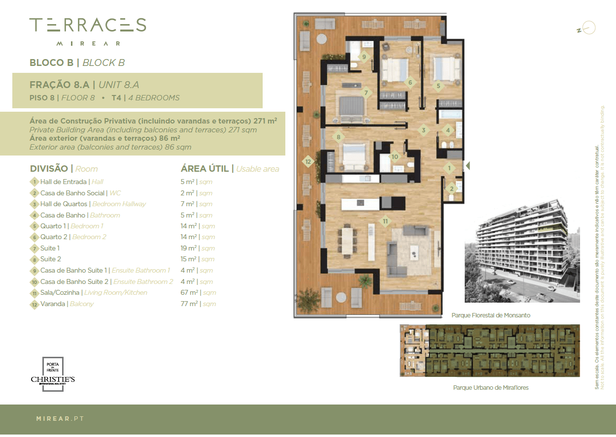 Apartamento T4 com piscina, Miraflores, Oeiras - Imagem 37