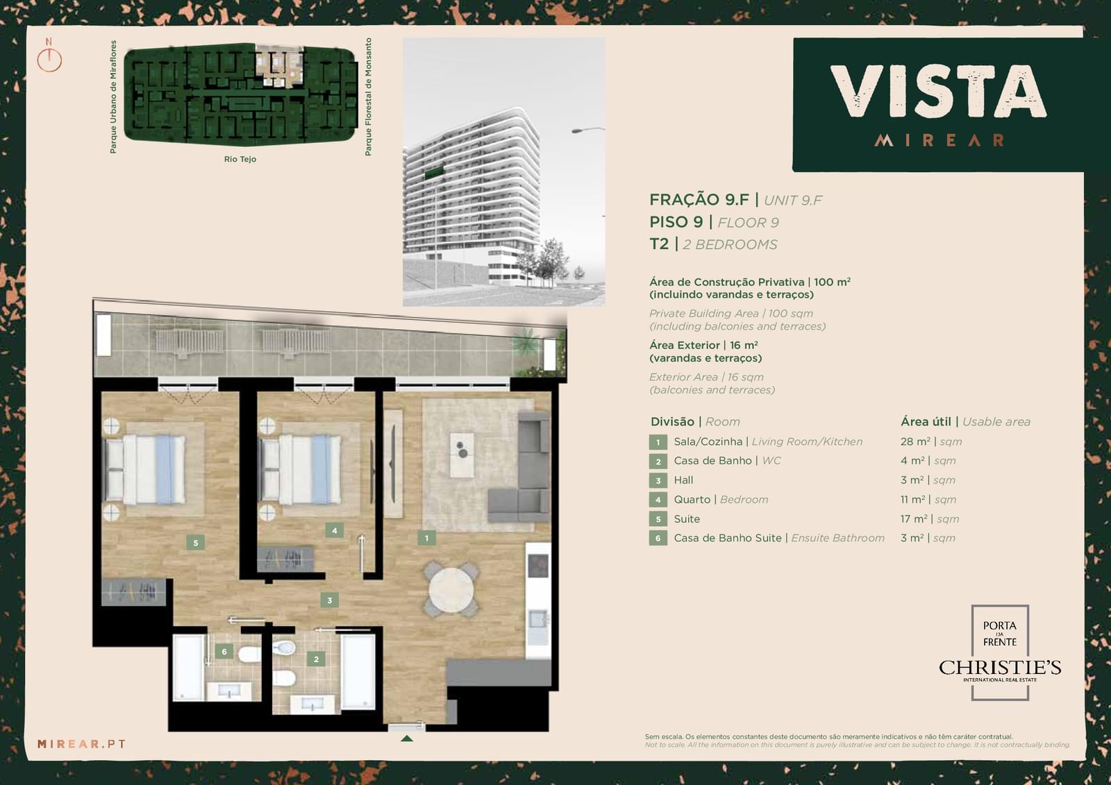 Apartamento T2 com piscina, Miraflores, Oeiras - Imagem 8