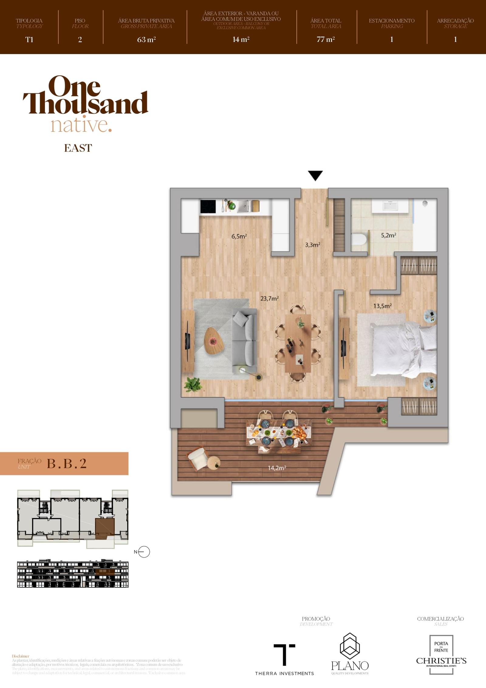 Apartamento T1 com estacionamento, Belas Clube de Campo, Sintra - Imagem 27