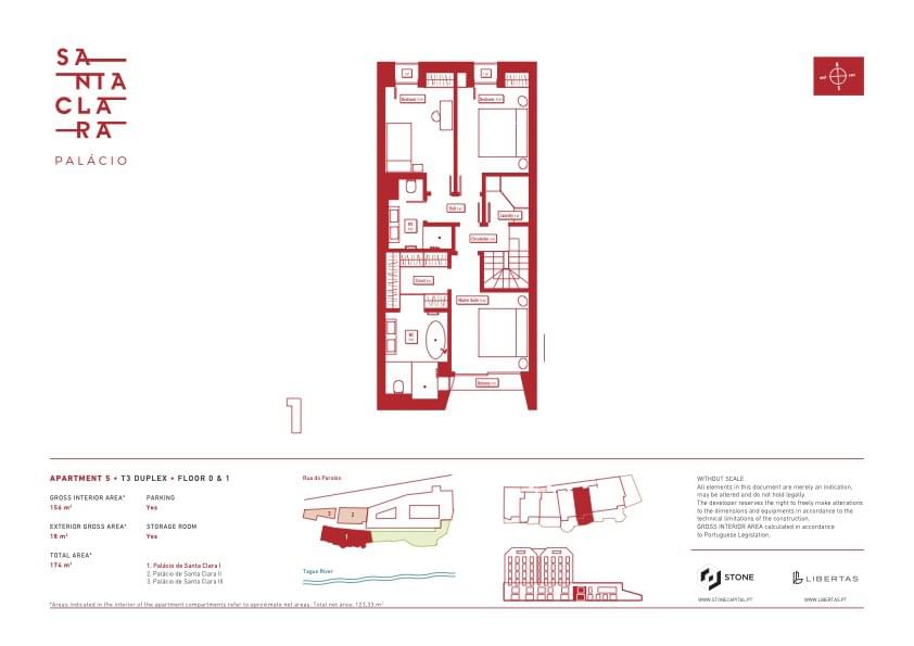 Apartamento T3 com estacionamento, São Vicente, Lisboa - Imagem 29