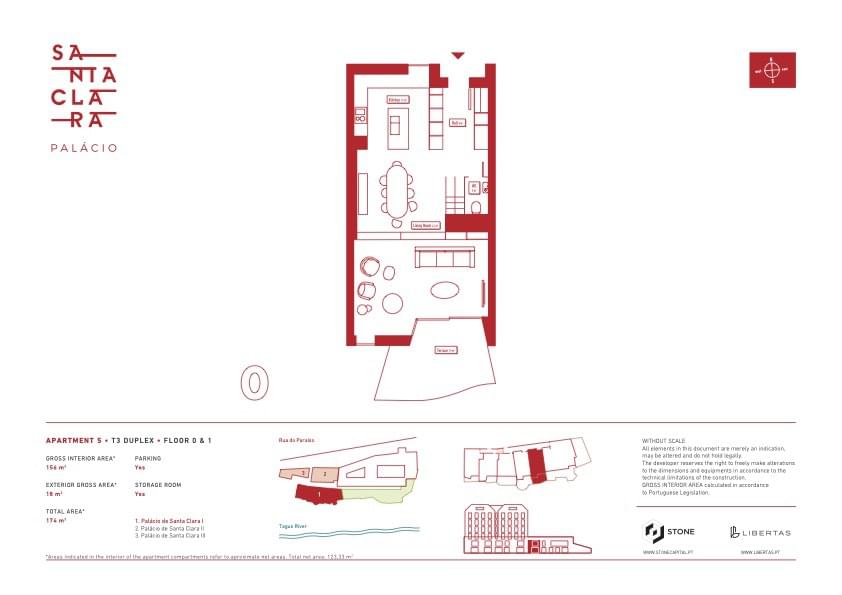 Apartamento T3 com estacionamento, São Vicente, Lisboa - Imagem 28