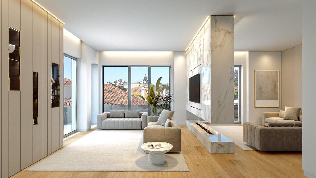 3 Bedroom Apartment with swimming pool, Estoril, Cascais 490474808