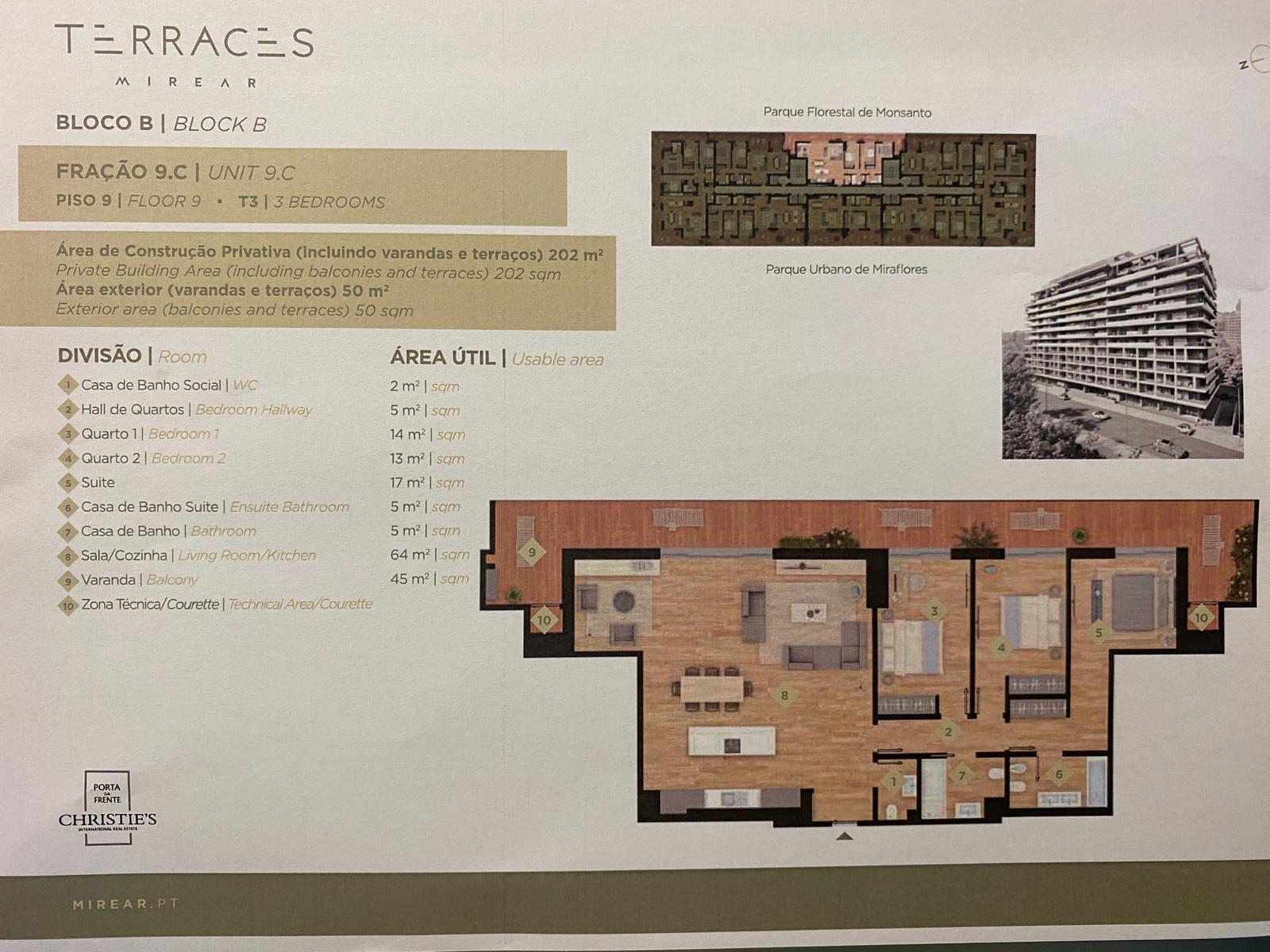 Apartamento T3 com piscina, Miraflores, Oeiras - Imagem 33