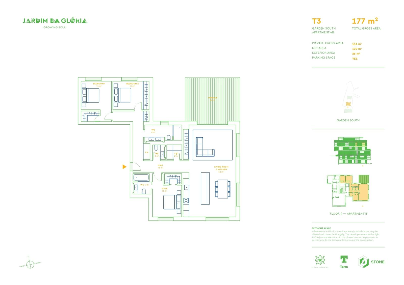 Apartamento T3 com piscina, Lisboa - Imagem 34