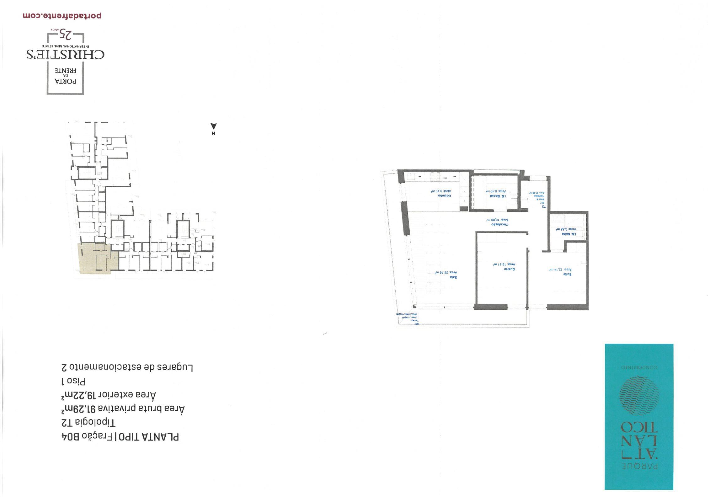 Apartamento T2 com piscina, Parede, Cascais - Imagem 28