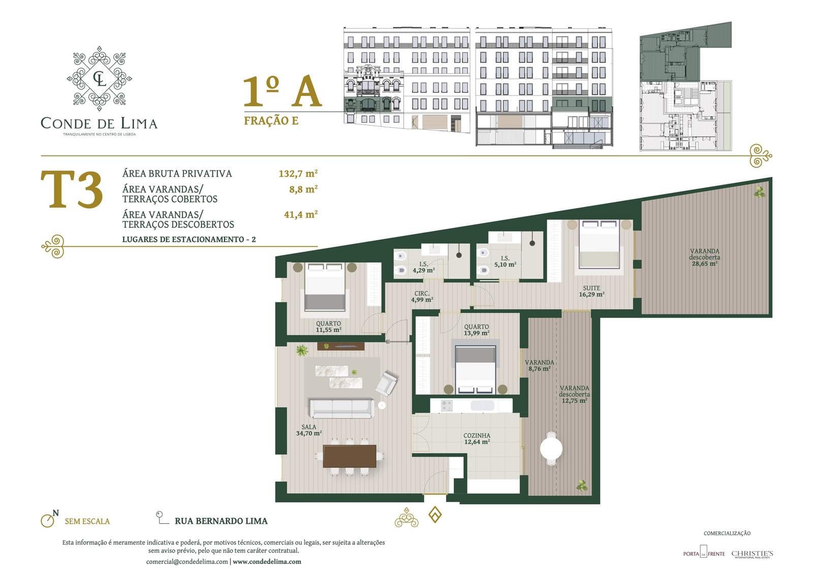 Apartamento T3 com piscina, Avenida Duque de Loulé, Lisboa - Imagem 35
