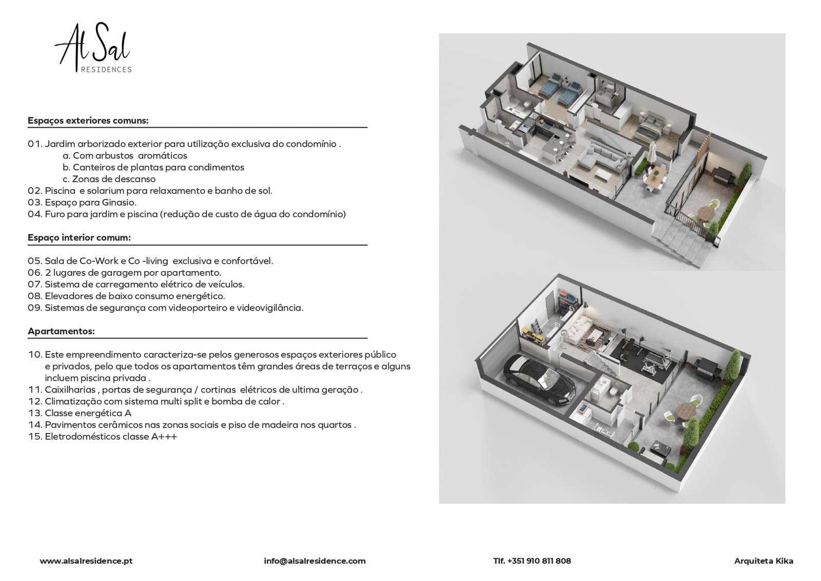 Duplex T2 + 1 com piscina - Imagem 21