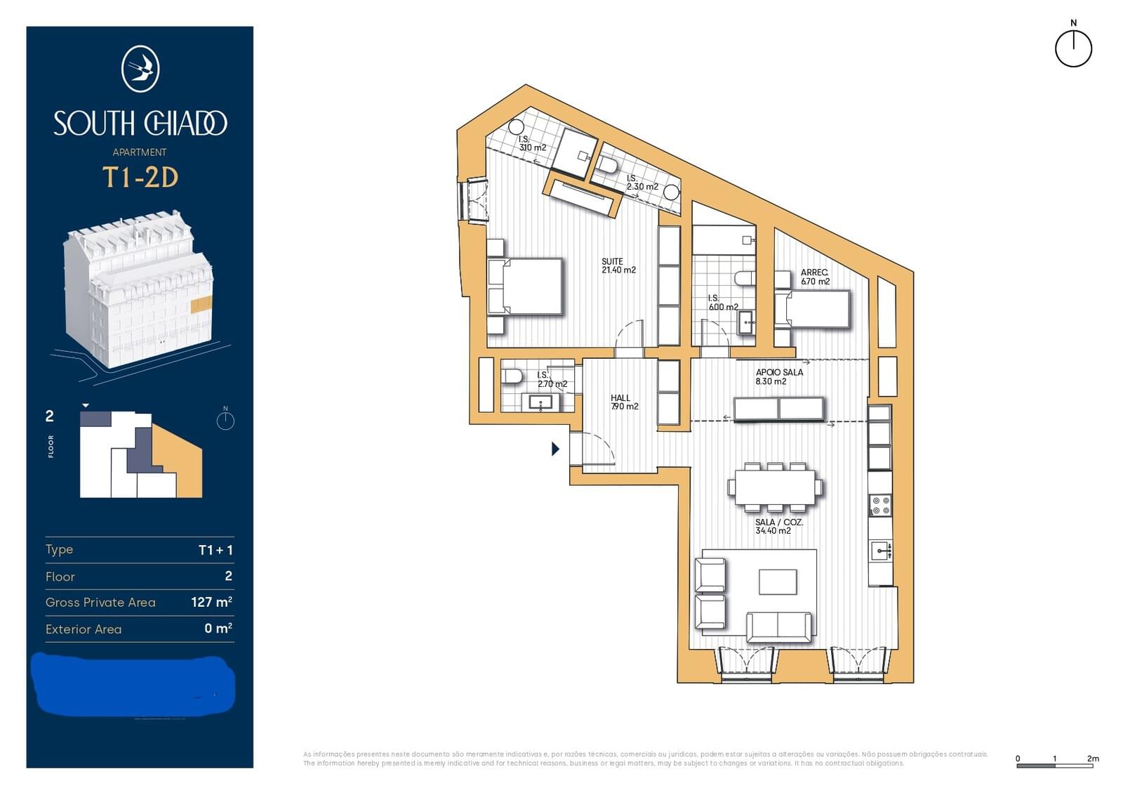 Apartamento T1 + 1 com vista, Misericórdia, Lisboa - Imagem 22