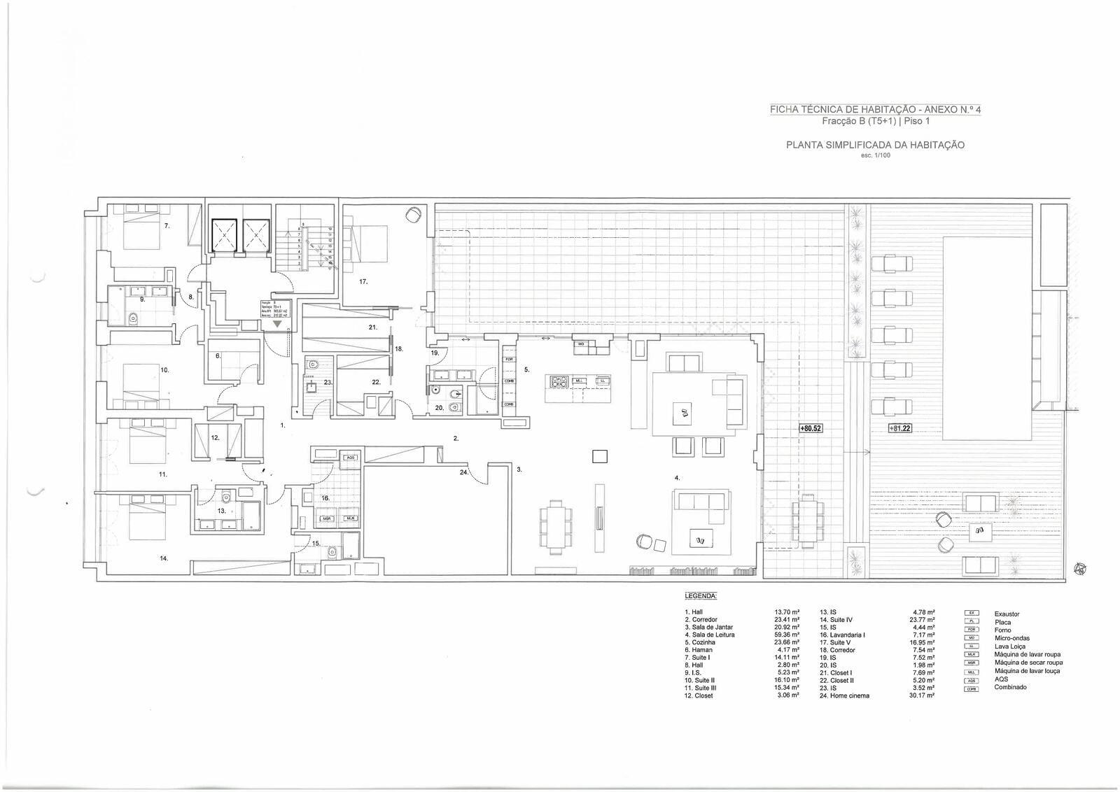Apartamento T5 com piscina, Santa Isabel, Lisboa - Imagem 35