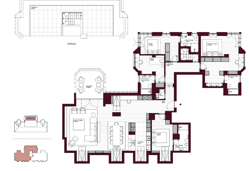 Apartamento T4 com piscina, El Corte Inglés, Lisboa - Imagem 62