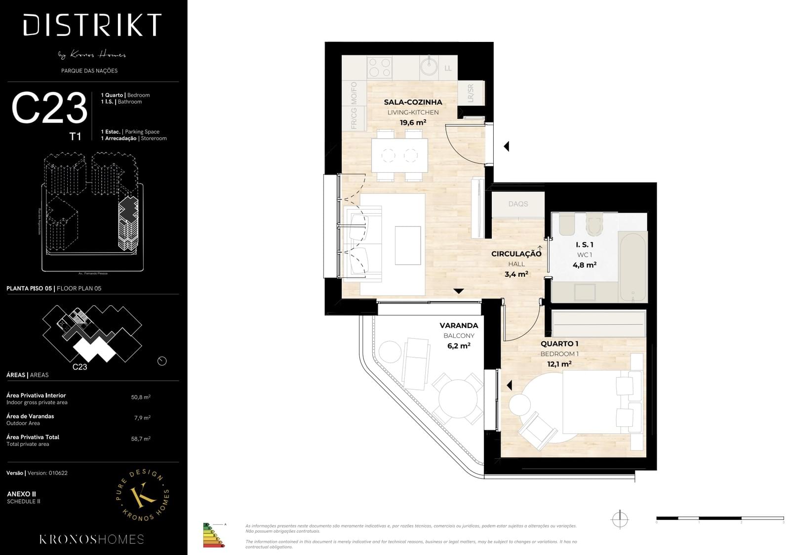 Apartamento T1 com piscina, Parque das Nações, Lisboa - Imagem 25