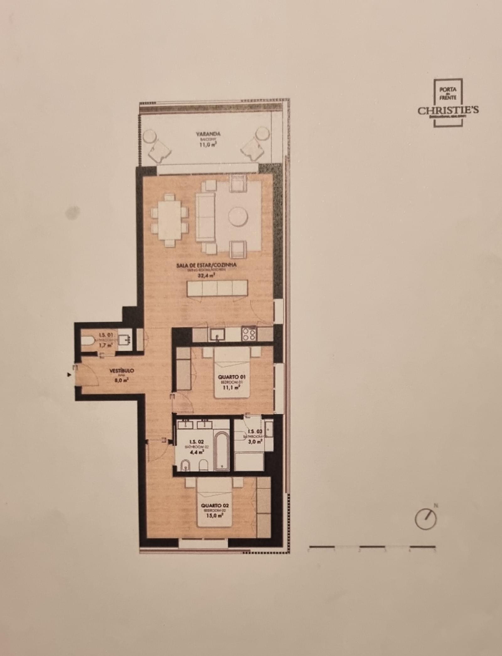 Apartamento T2 com piscina, Lisboa - Imagem 13