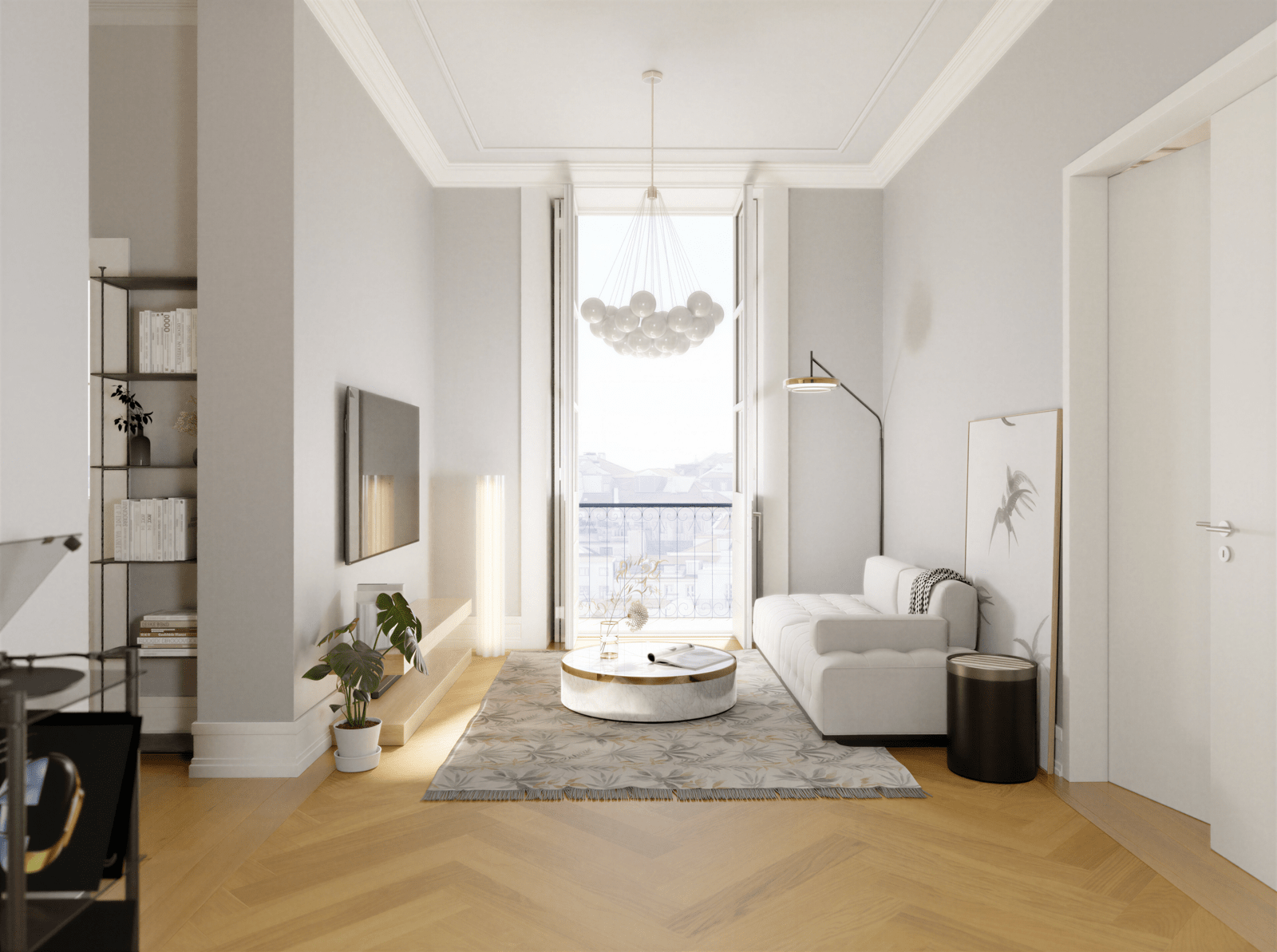 Apartamento T0 + 1 no Alea - Imagem 4