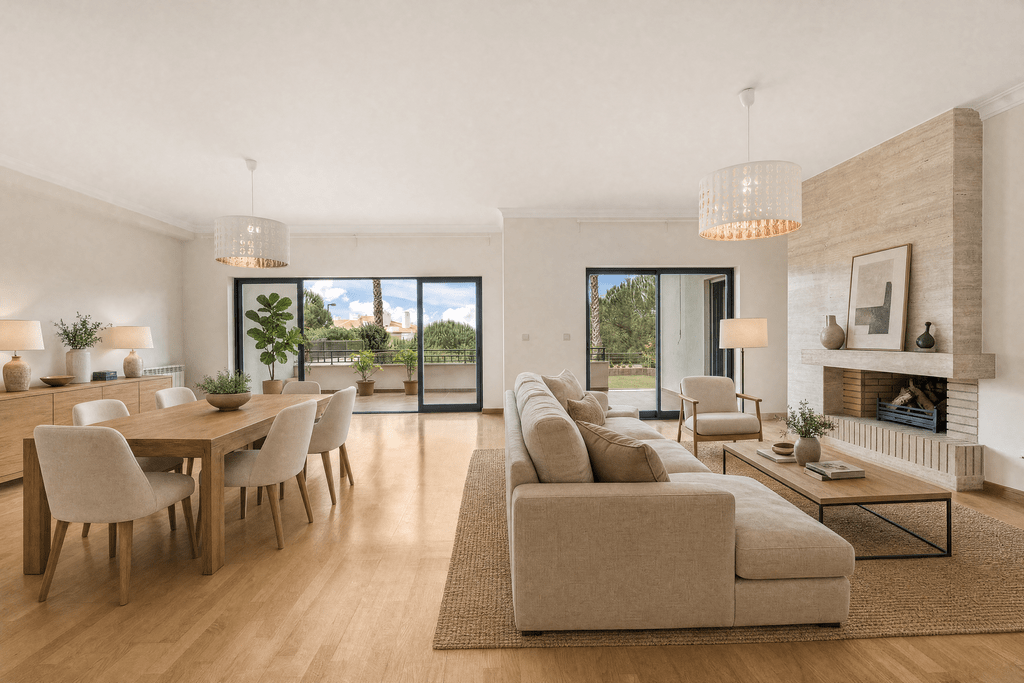 3 Bedroom Apartment with garden, Belas Clube de Campo, Sintra 387865453