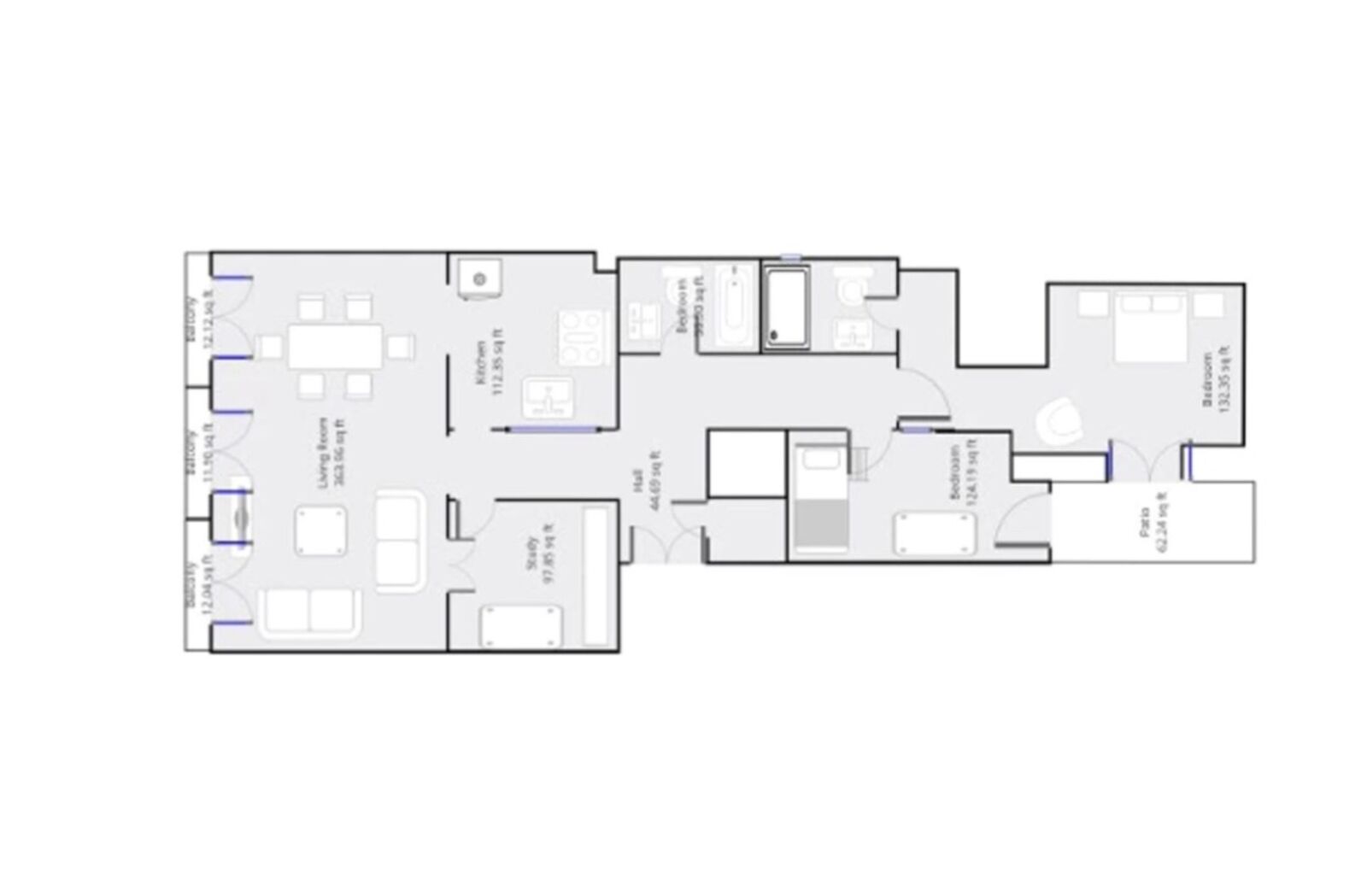 2 Bedroom Apartment/Flat's Image 35