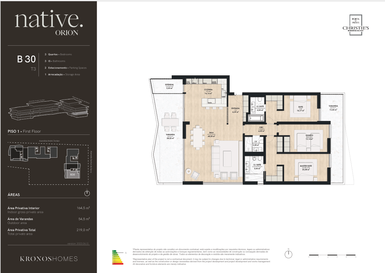 Apartamento T3 com vista, Belas Clube de Campo, Sintra - Imagem 3