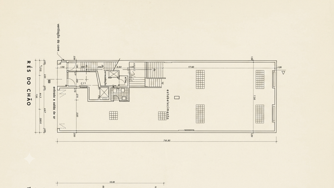 Loja 200 m2, Campo de Ourique, Lisboa - Imagem 8