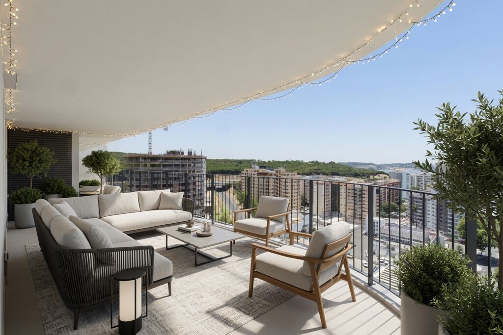 4 Bedroom Apartment with swimming pool, Miraflores, Oeiras