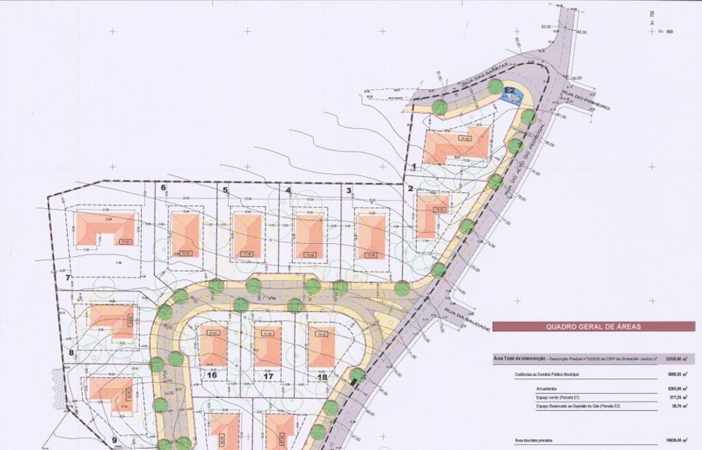 Urban land 844 m2, Mucifal, Sintra