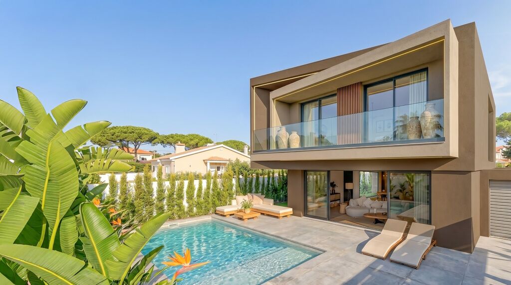 3 Bedroom Detached house with swimming pool, Aroeira, Almada 1900383137