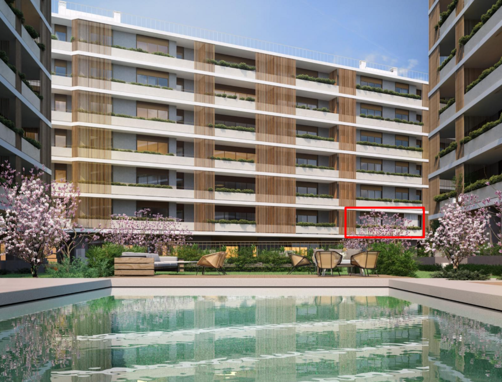 2 Bedroom Apartment with swimming pool, Telheiras, Lisboa