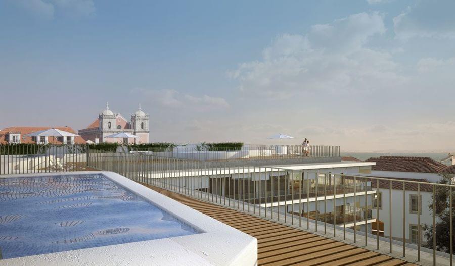 4 Bedroom Apartment in Palácio Condes de Murça, Lapa, Lisboa